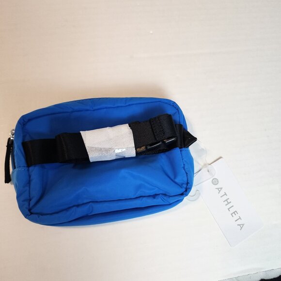 NWT Athleta Blue All About Crossbody Belt Bag Power of She - Picture 6 of 8